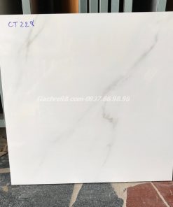 Gạch lát nền trắng vân mây 60x60