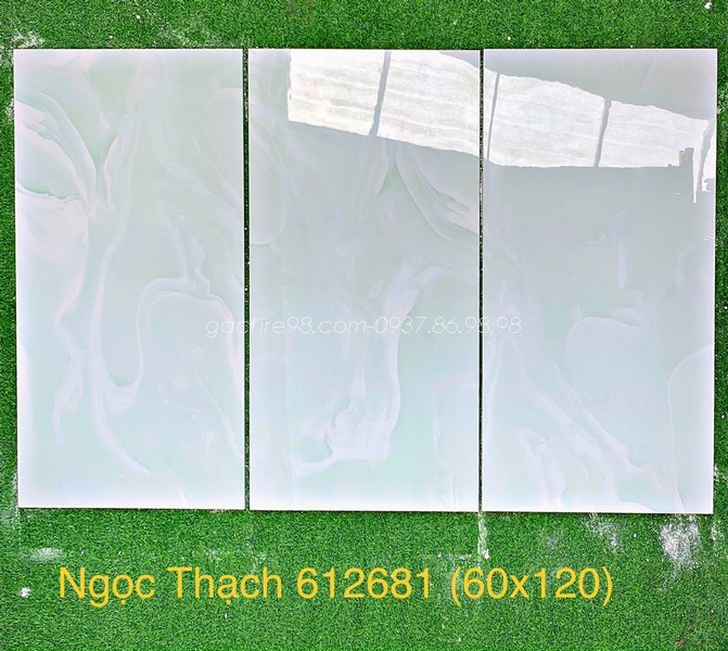 Gạch Trung Quốc 600x1200 cao cấp xanh ngọc thạch Gạch Trung Quốc 600x1200 cao cấp xanh ngọc thạch