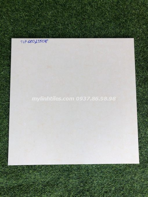 Gạch lót sàn nhà phòng khách màu kem 60x60