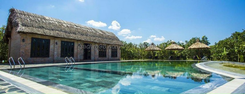 Đá sọc dưa bể bơi