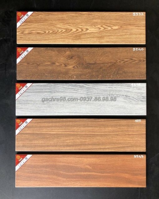 Gạch gỗ 15x60 màu sậm
