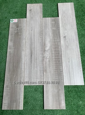 Gạch giả gỗ 20x100 màu xám nhập khẩu Trung Quốc