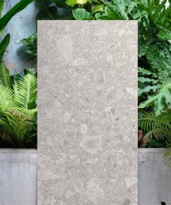 Gạch giả đá terrazzo 600x1200 mờ mịn