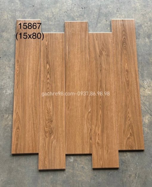 Gạch gỗ 15x80 nhập khẩu giá rẻ TC06
