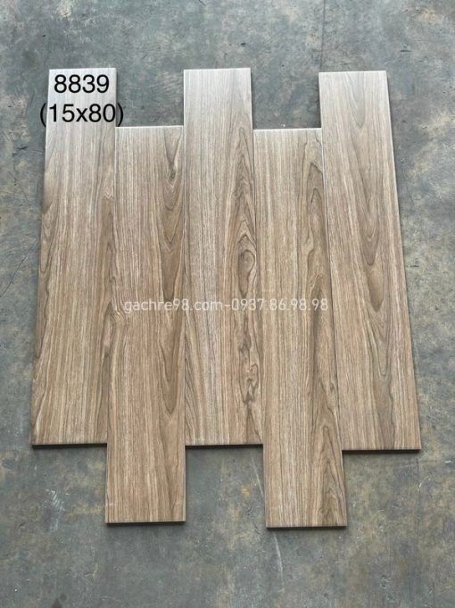 Gạch gỗ 15x80 nhập khẩu giá rẻ TC15