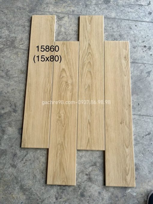 Gạch gỗ 15x80 nhập khẩu giá rẻ TC19