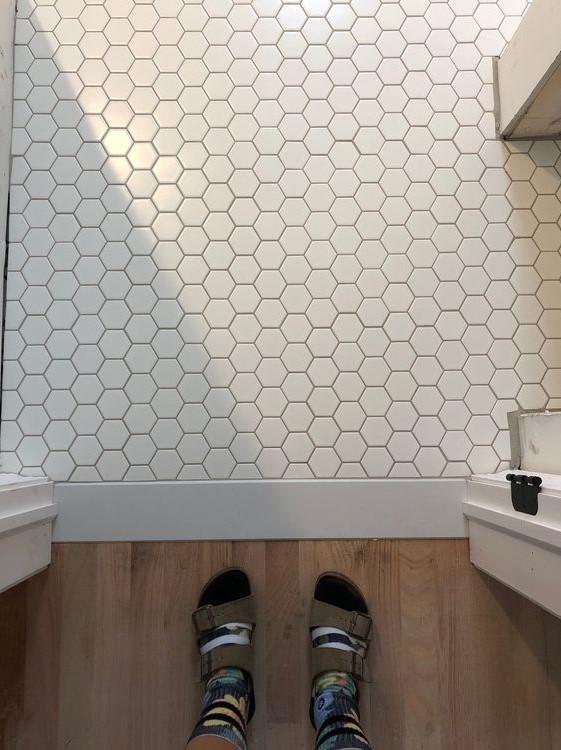 Mosaic hexagon tiles 2