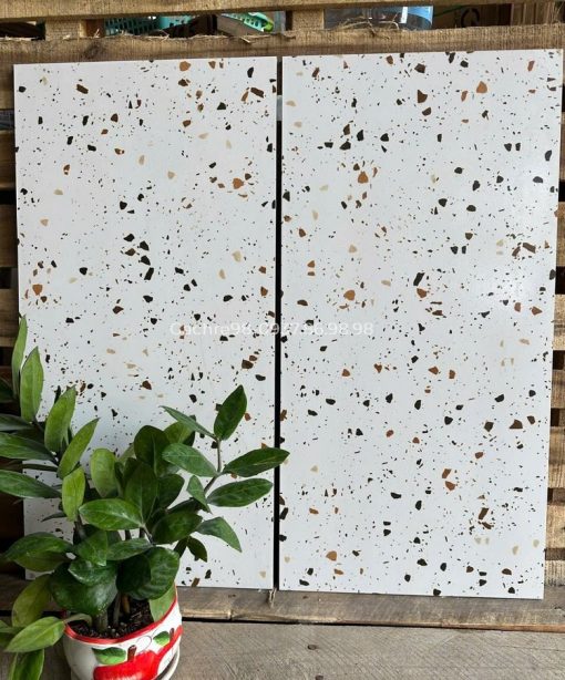 Gạch ốp tường nhà tắm 30x60 vân đá terrazzo